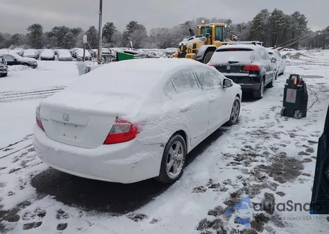 2012 Honda Civic Ex-L из США, поврежденный, VIN 19XFB2F92CE301287